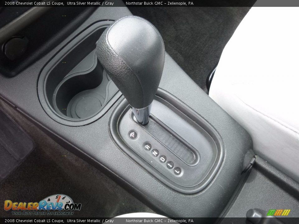 2008 Chevrolet Cobalt LS Coupe Ultra Silver Metallic / Gray Photo #22