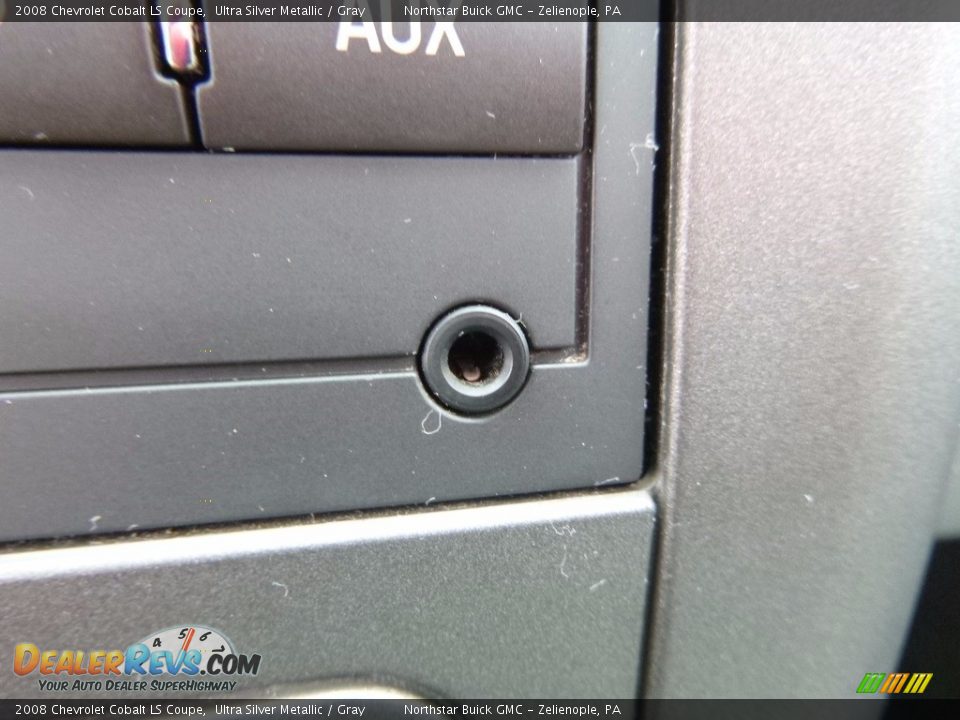 2008 Chevrolet Cobalt LS Coupe Ultra Silver Metallic / Gray Photo #27