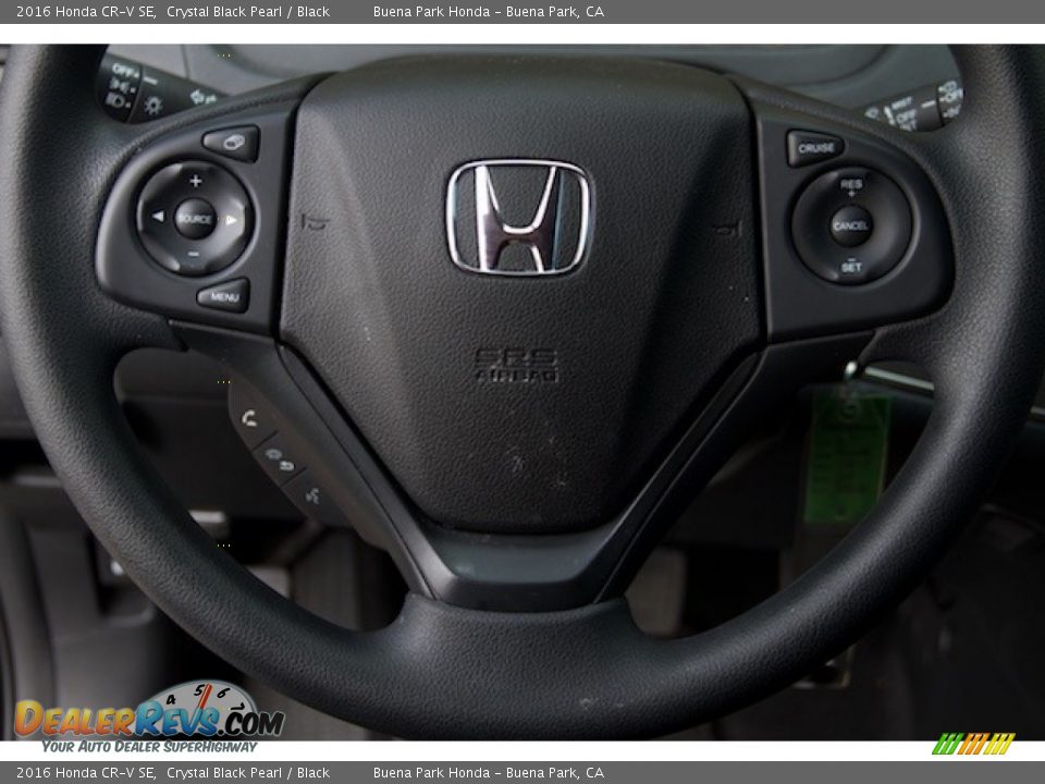 2016 Honda CR-V SE Crystal Black Pearl / Black Photo #11