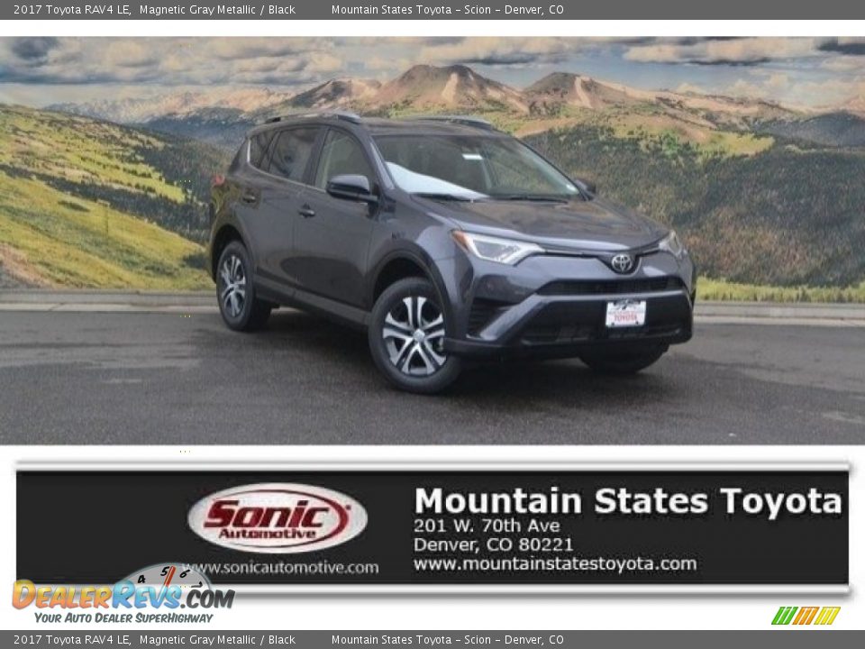 2017 Toyota RAV4 LE Magnetic Gray Metallic / Black Photo #1