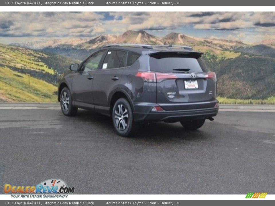 2017 Toyota RAV4 LE Magnetic Gray Metallic / Black Photo #3