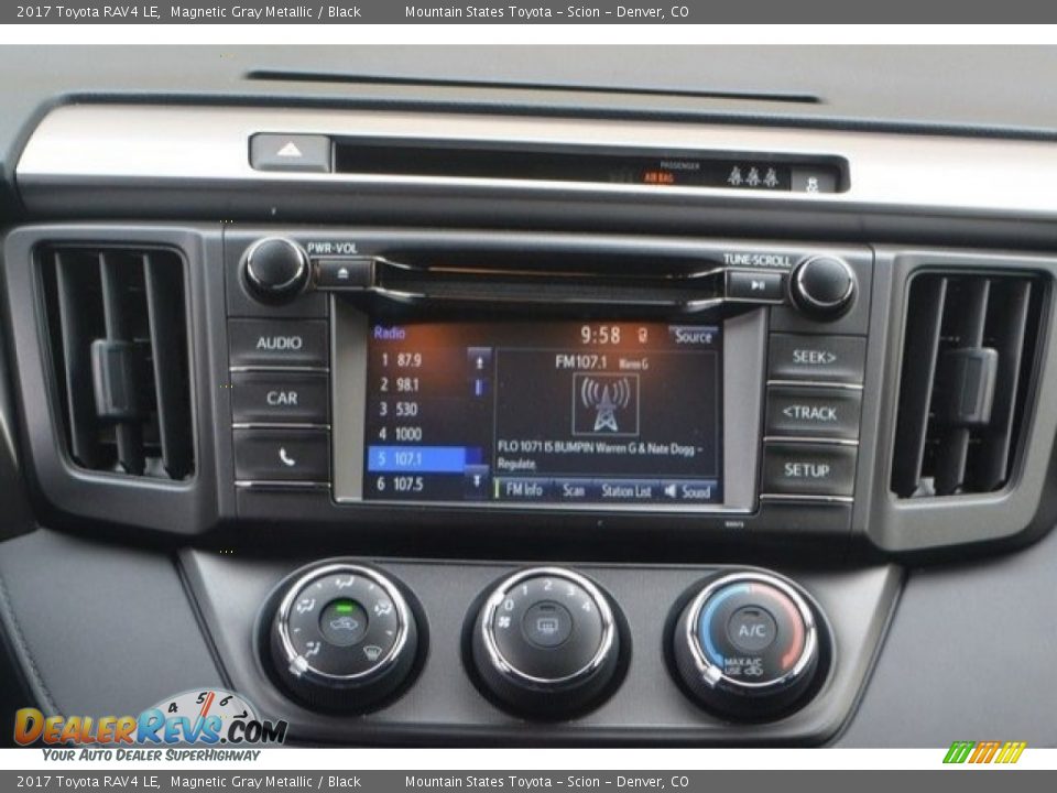 2017 Toyota RAV4 LE Magnetic Gray Metallic / Black Photo #6