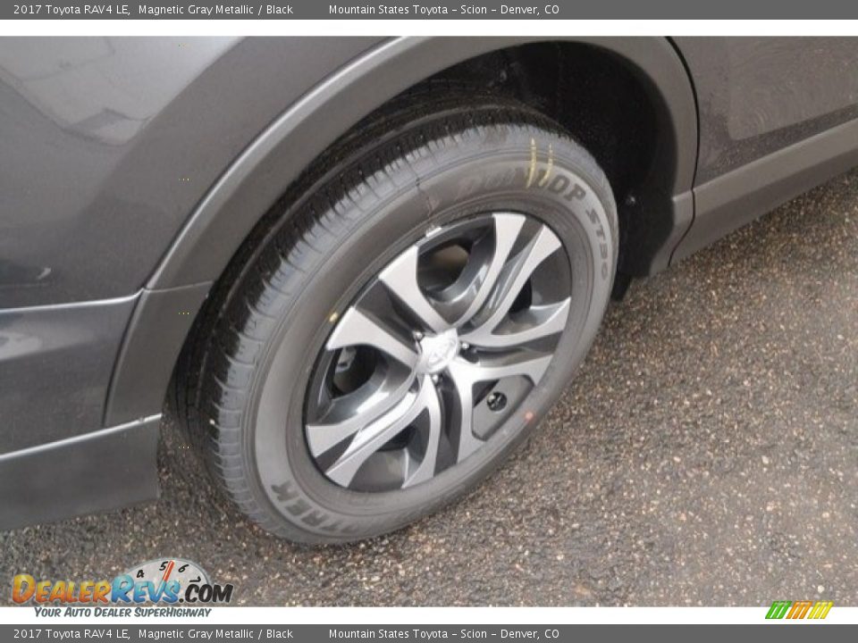 2017 Toyota RAV4 LE Magnetic Gray Metallic / Black Photo #9