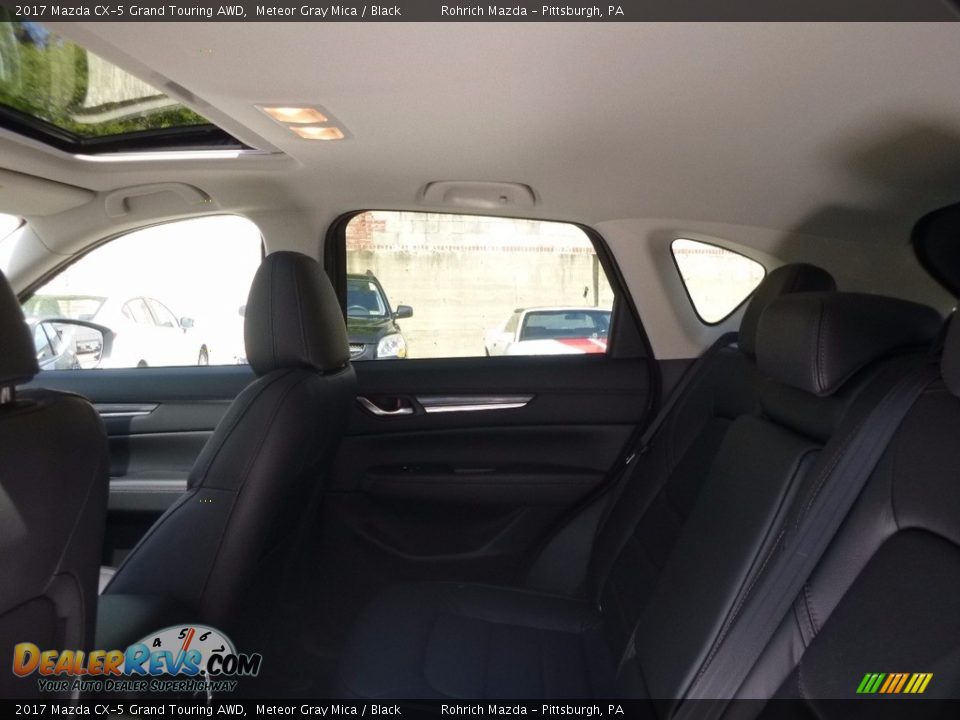 2017 Mazda CX-5 Grand Touring AWD Meteor Gray Mica / Black Photo #7