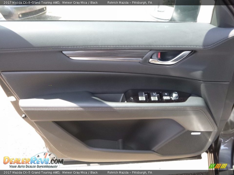 2017 Mazda CX-5 Grand Touring AWD Meteor Gray Mica / Black Photo #9