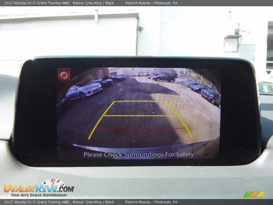 2017 Mazda CX-5 Grand Touring AWD Meteor Gray Mica / Black Photo #13