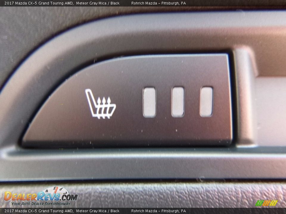2017 Mazda CX-5 Grand Touring AWD Meteor Gray Mica / Black Photo #14