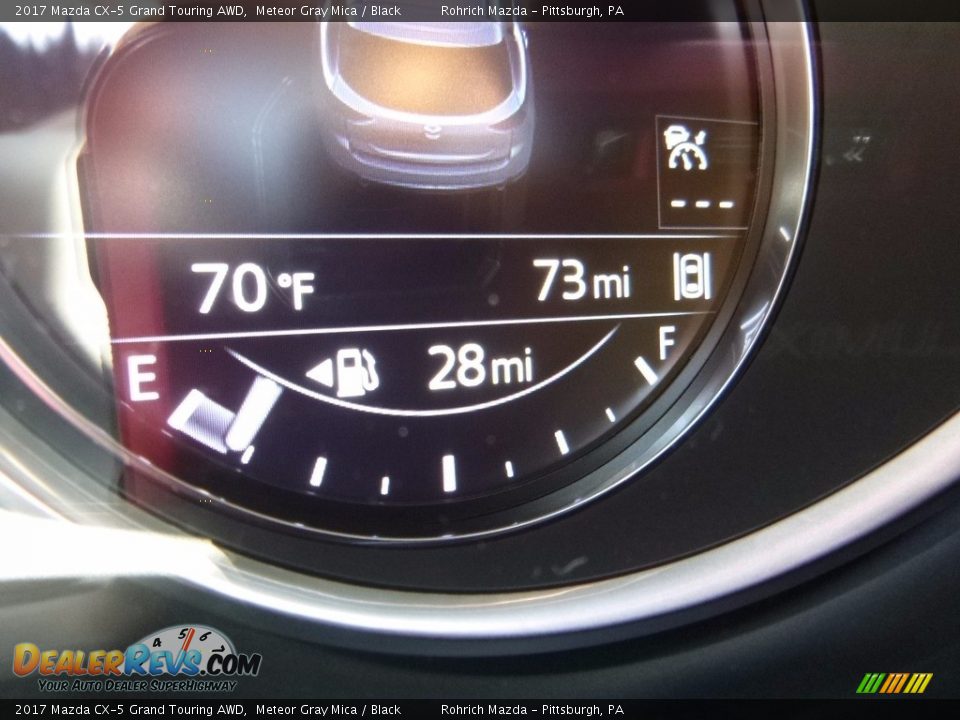 2017 Mazda CX-5 Grand Touring AWD Meteor Gray Mica / Black Photo #15