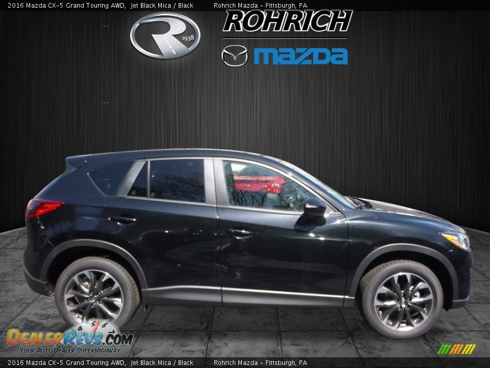 2016 Mazda CX-5 Grand Touring AWD Jet Black Mica / Black Photo #2