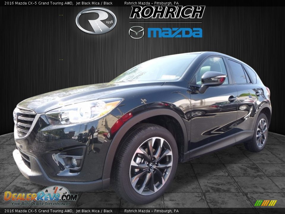2016 Mazda CX-5 Grand Touring AWD Jet Black Mica / Black Photo #4