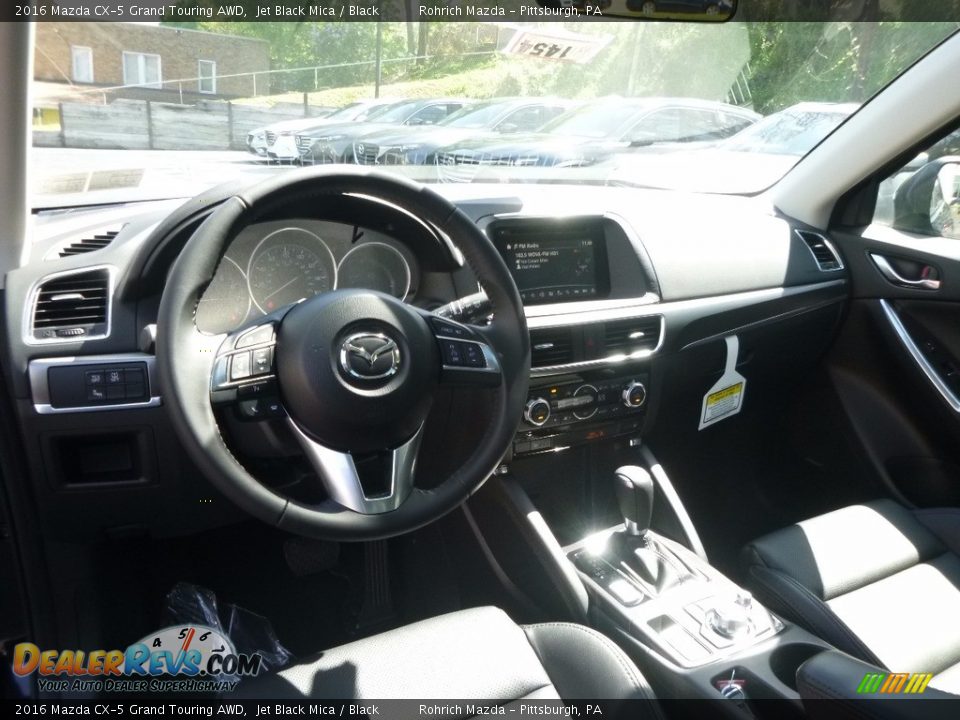 2016 Mazda CX-5 Grand Touring AWD Jet Black Mica / Black Photo #8