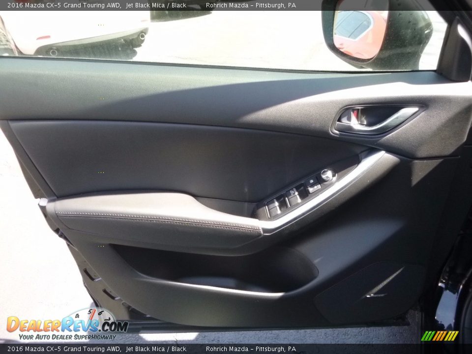 2016 Mazda CX-5 Grand Touring AWD Jet Black Mica / Black Photo #9