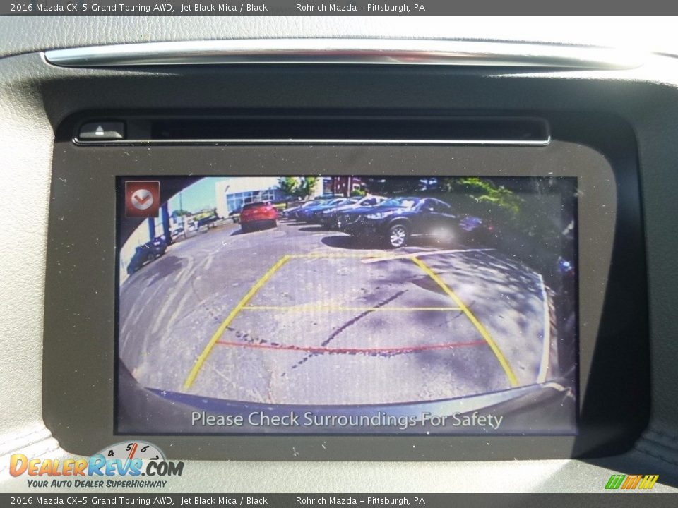2016 Mazda CX-5 Grand Touring AWD Jet Black Mica / Black Photo #11