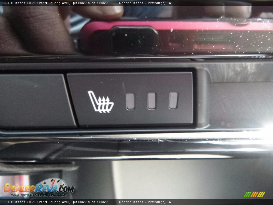 2016 Mazda CX-5 Grand Touring AWD Jet Black Mica / Black Photo #13
