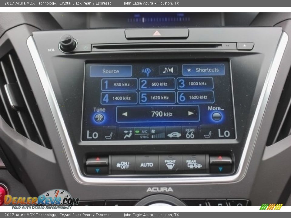 Controls of 2017 Acura MDX Technology Photo #34