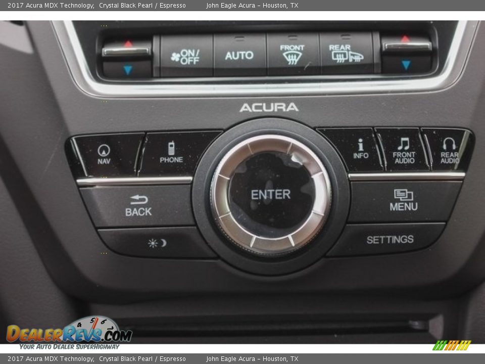Controls of 2017 Acura MDX Technology Photo #35