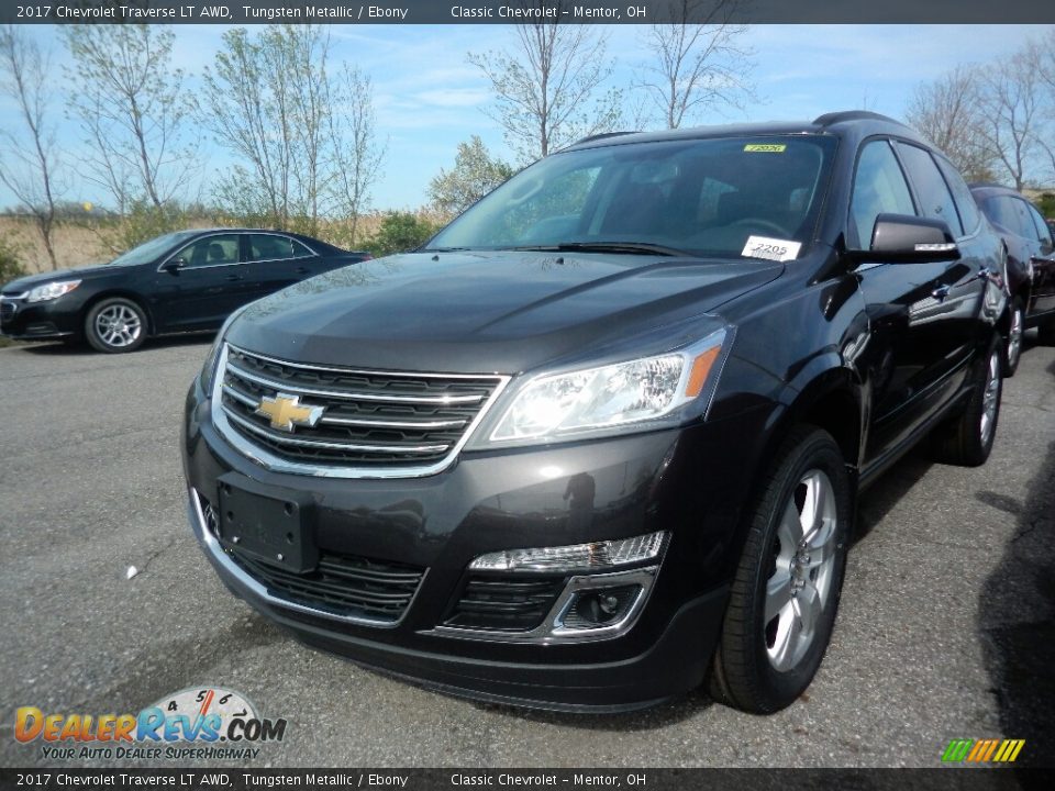 2017 Chevrolet Traverse LT AWD Tungsten Metallic / Ebony Photo #1