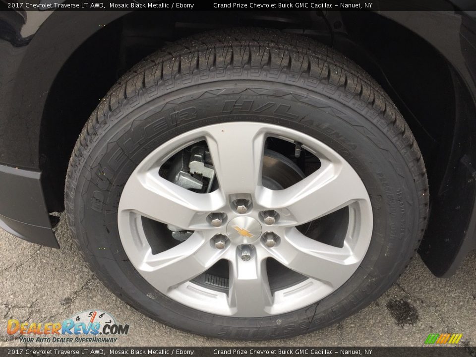 2017 Chevrolet Traverse LT AWD Mosaic Black Metallic / Ebony Photo #10