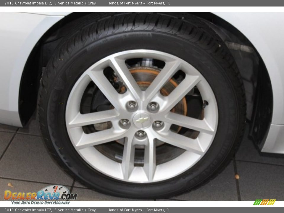 2013 Chevrolet Impala LTZ Silver Ice Metallic / Gray Photo #9