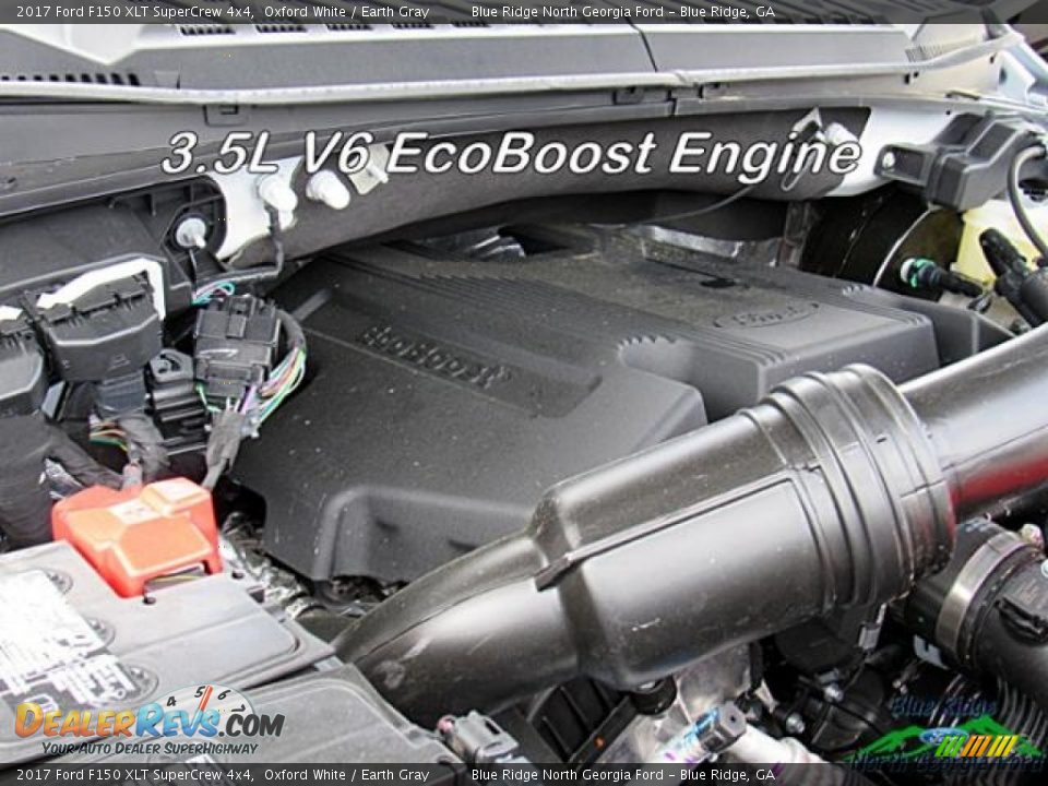 2017 Ford F150 XLT SuperCrew 4x4 Oxford White / Earth Gray Photo #10