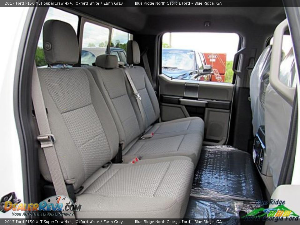 2017 Ford F150 XLT SuperCrew 4x4 Oxford White / Earth Gray Photo #14