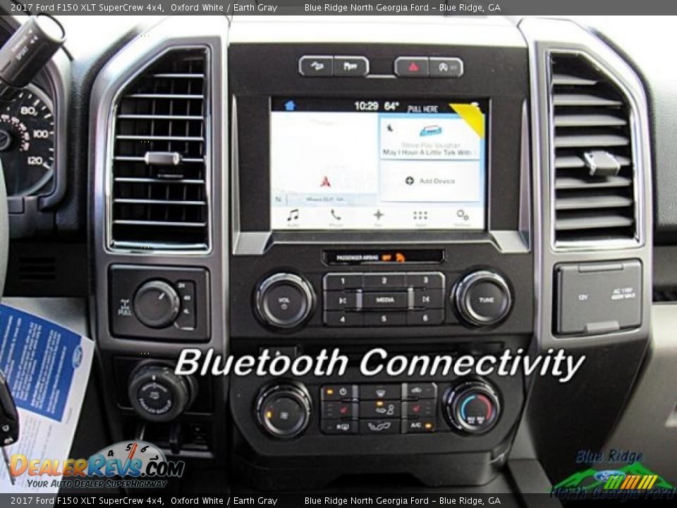 2017 Ford F150 XLT SuperCrew 4x4 Oxford White / Earth Gray Photo #20