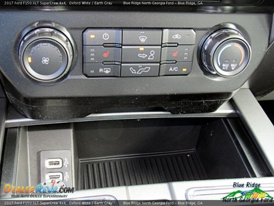 2017 Ford F150 XLT SuperCrew 4x4 Oxford White / Earth Gray Photo #24