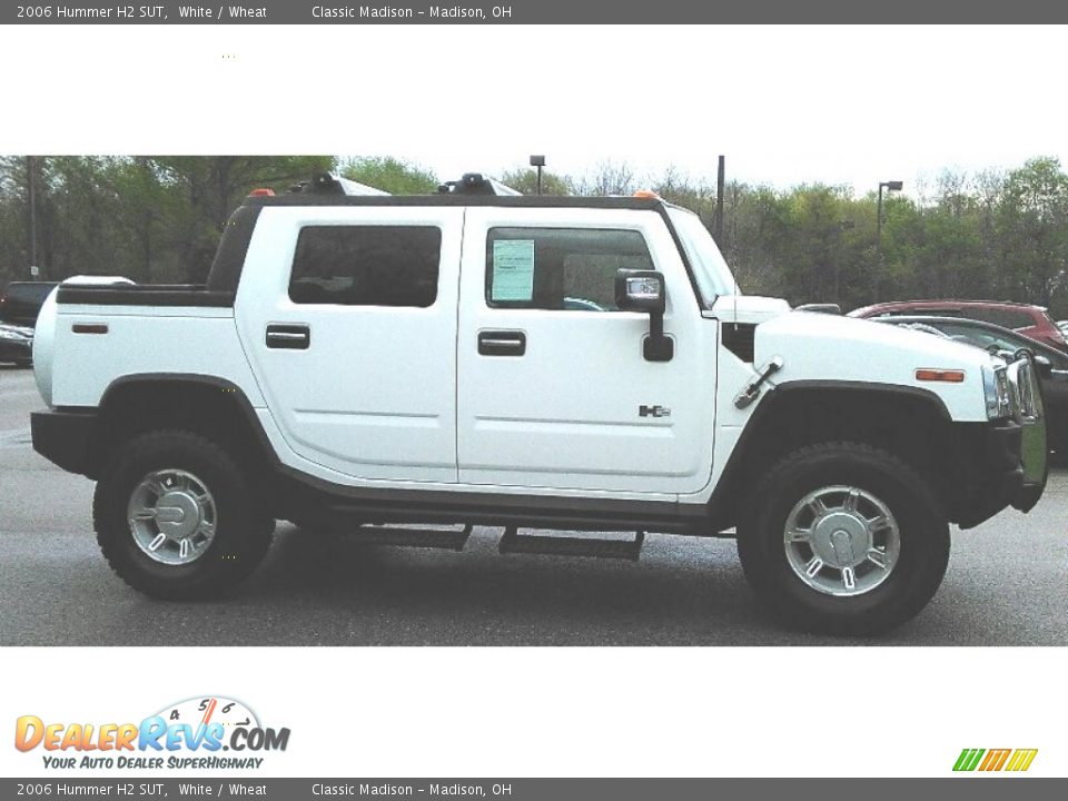 2006 Hummer H2 SUT White / Wheat Photo #2