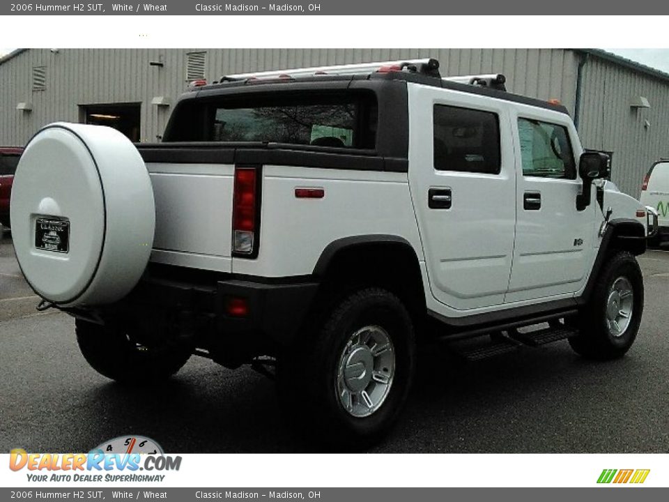 2006 Hummer H2 SUT White / Wheat Photo #3