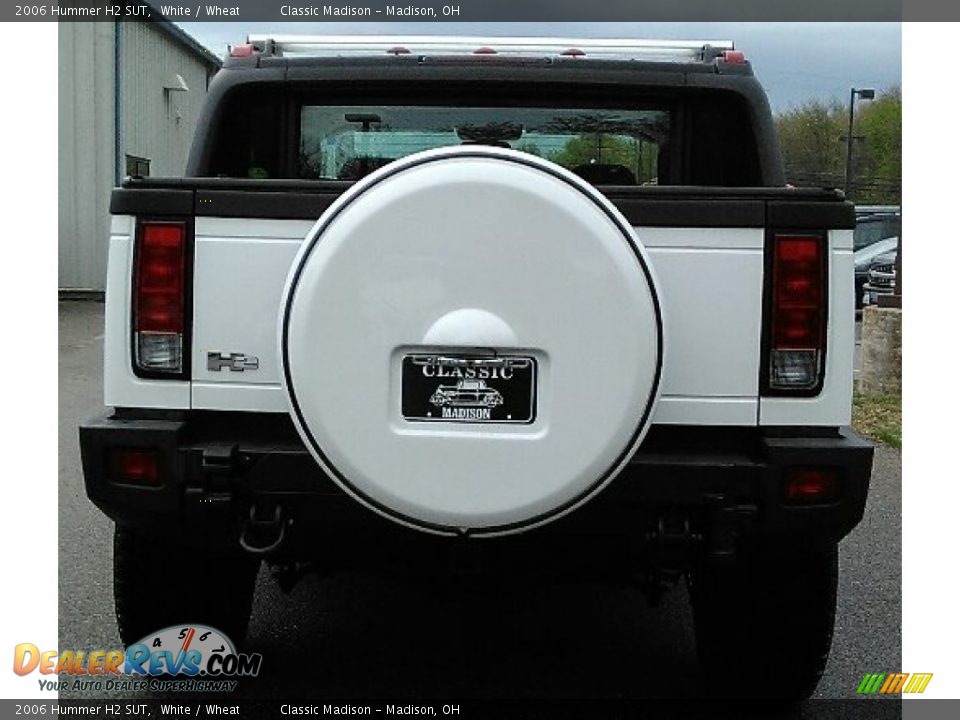 2006 Hummer H2 SUT White / Wheat Photo #4