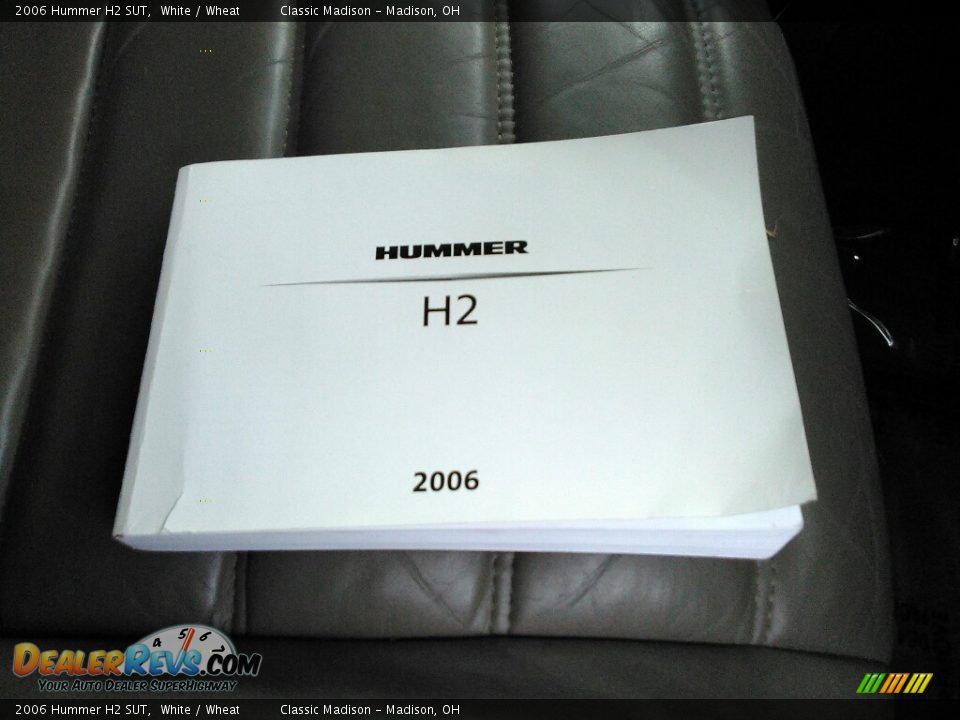 2006 Hummer H2 SUT White / Wheat Photo #17