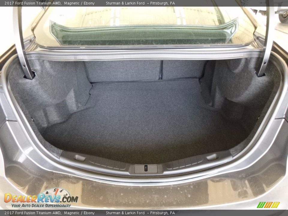 2017 Ford Fusion Titanium AWD Magnetic / Ebony Photo #3