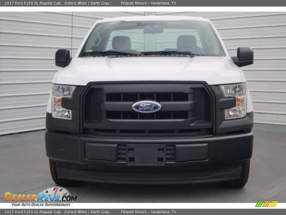 2017 Ford F150 XL Regular Cab Oxford White / Earth Gray Photo #2