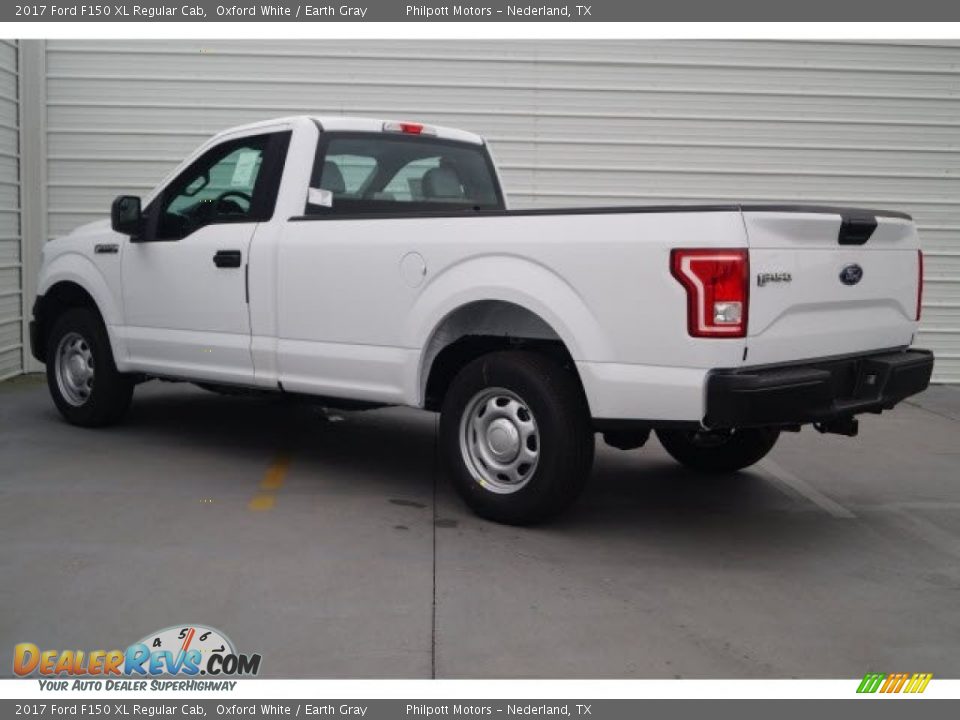 2017 Ford F150 XL Regular Cab Oxford White / Earth Gray Photo #4