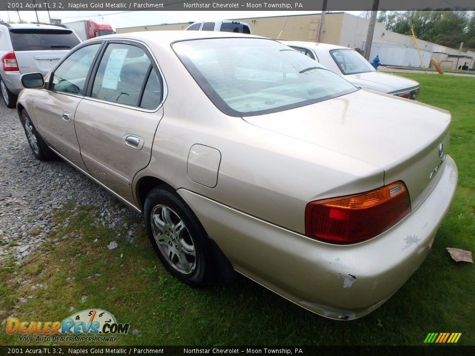 2001 Acura TL 3.2 Naples Gold Metallic / Parchment Photo #2