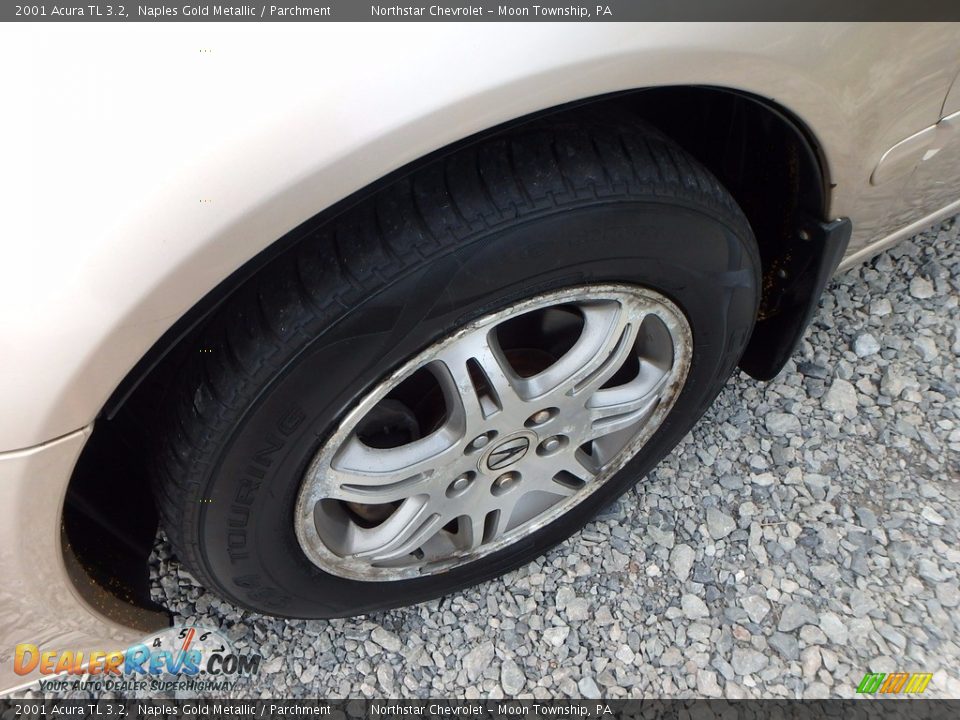 2001 Acura TL 3.2 Naples Gold Metallic / Parchment Photo #7