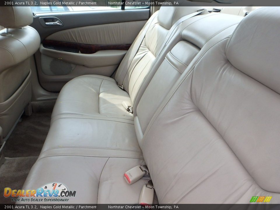 2001 Acura TL 3.2 Naples Gold Metallic / Parchment Photo #9