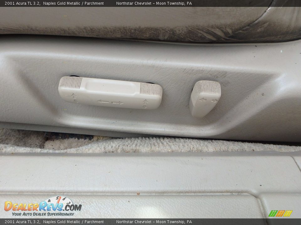2001 Acura TL 3.2 Naples Gold Metallic / Parchment Photo #11
