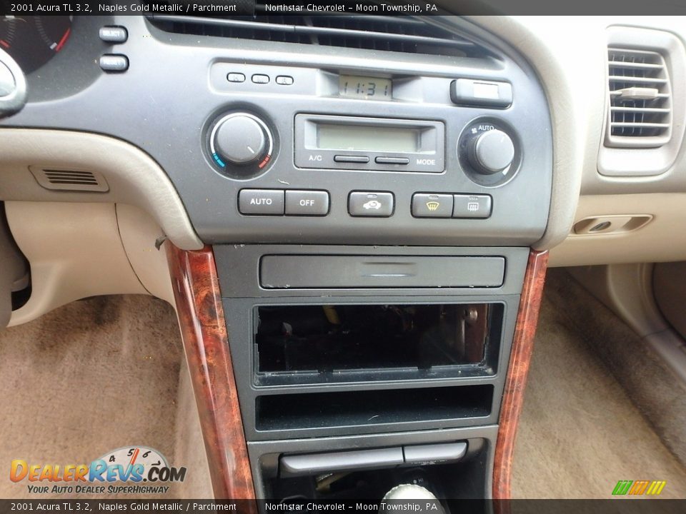 2001 Acura TL 3.2 Naples Gold Metallic / Parchment Photo #14