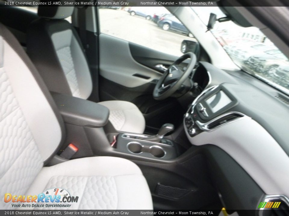 2018 Chevrolet Equinox LS AWD Silver Ice Metallic / Medium Ash Gray Photo #10