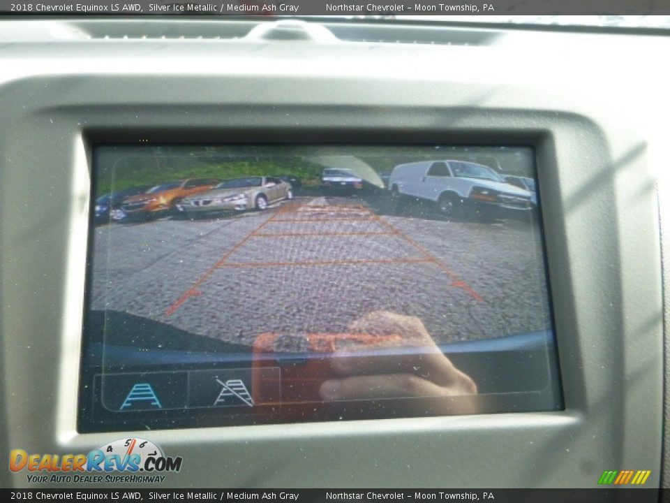 2018 Chevrolet Equinox LS AWD Silver Ice Metallic / Medium Ash Gray Photo #18