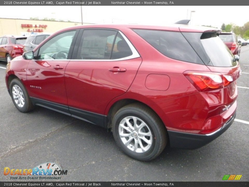 2018 Chevrolet Equinox LT AWD Cajun Red Tintcoat / Jet Black Photo #3