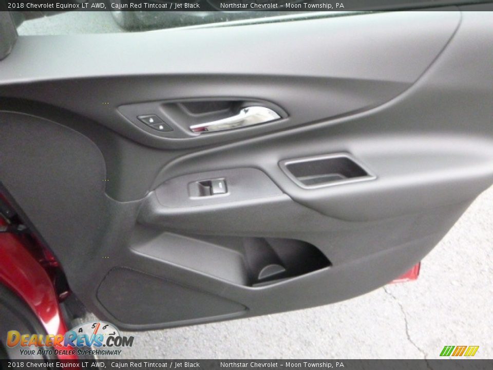 2018 Chevrolet Equinox LT AWD Cajun Red Tintcoat / Jet Black Photo #10