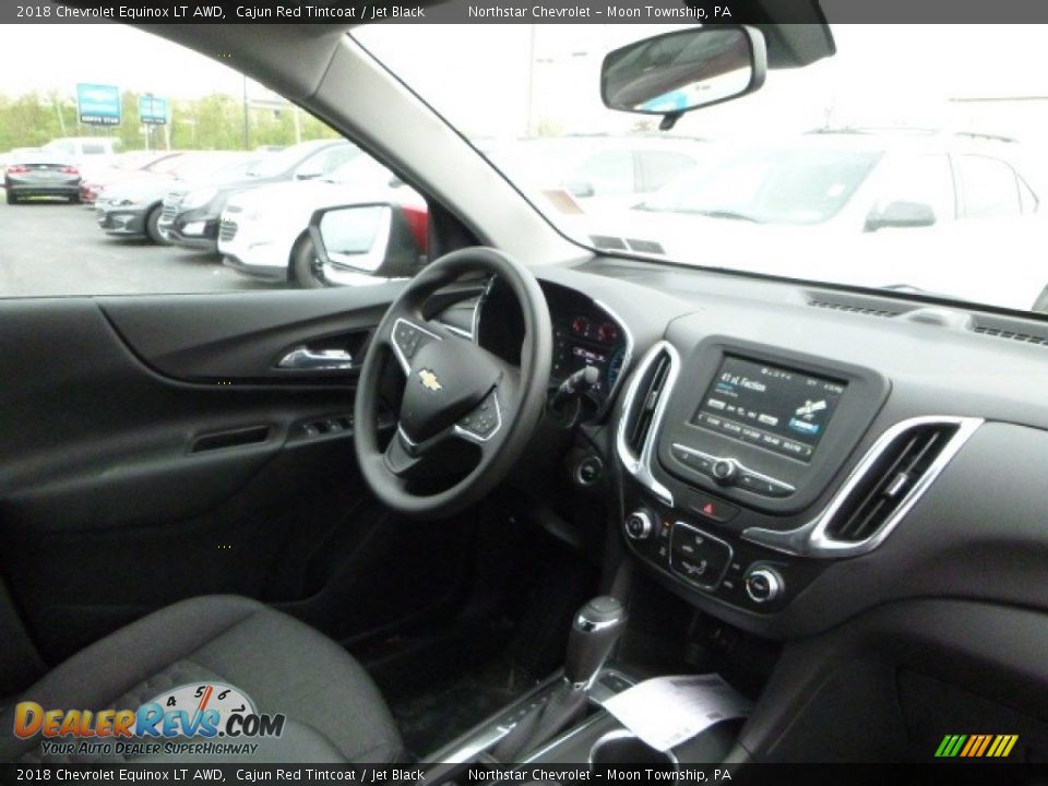 2018 Chevrolet Equinox LT AWD Cajun Red Tintcoat / Jet Black Photo #12