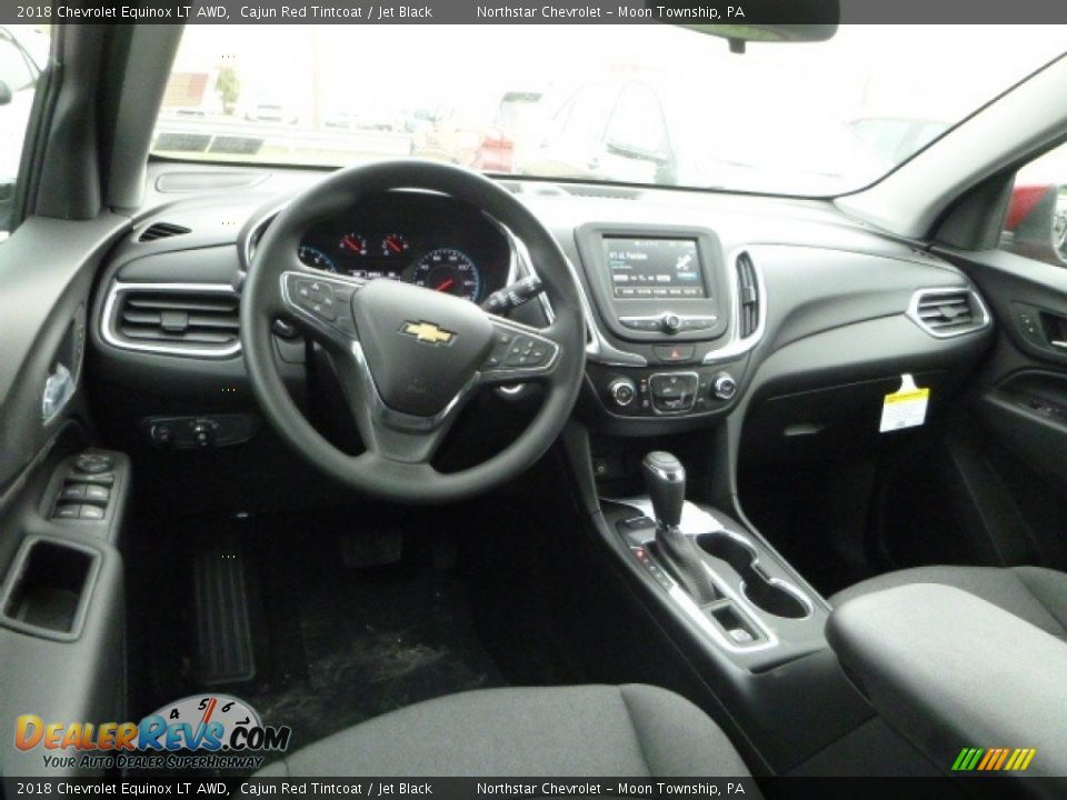 2018 Chevrolet Equinox LT AWD Cajun Red Tintcoat / Jet Black Photo #14