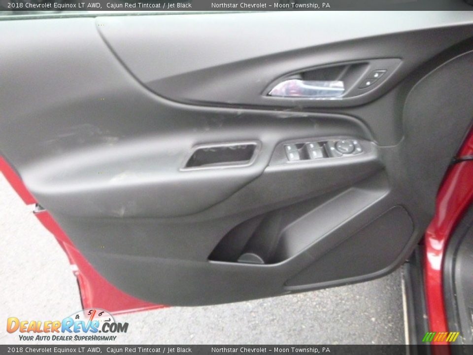 2018 Chevrolet Equinox LT AWD Cajun Red Tintcoat / Jet Black Photo #16