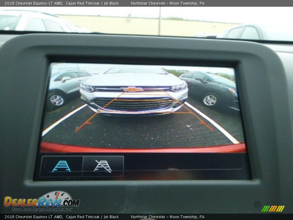 2018 Chevrolet Equinox LT AWD Cajun Red Tintcoat / Jet Black Photo #19