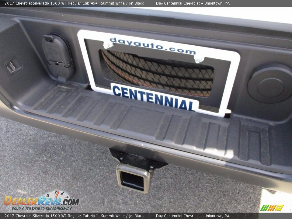 2017 Chevrolet Silverado 1500 WT Regular Cab 4x4 Summit White / Jet Black Photo #7
