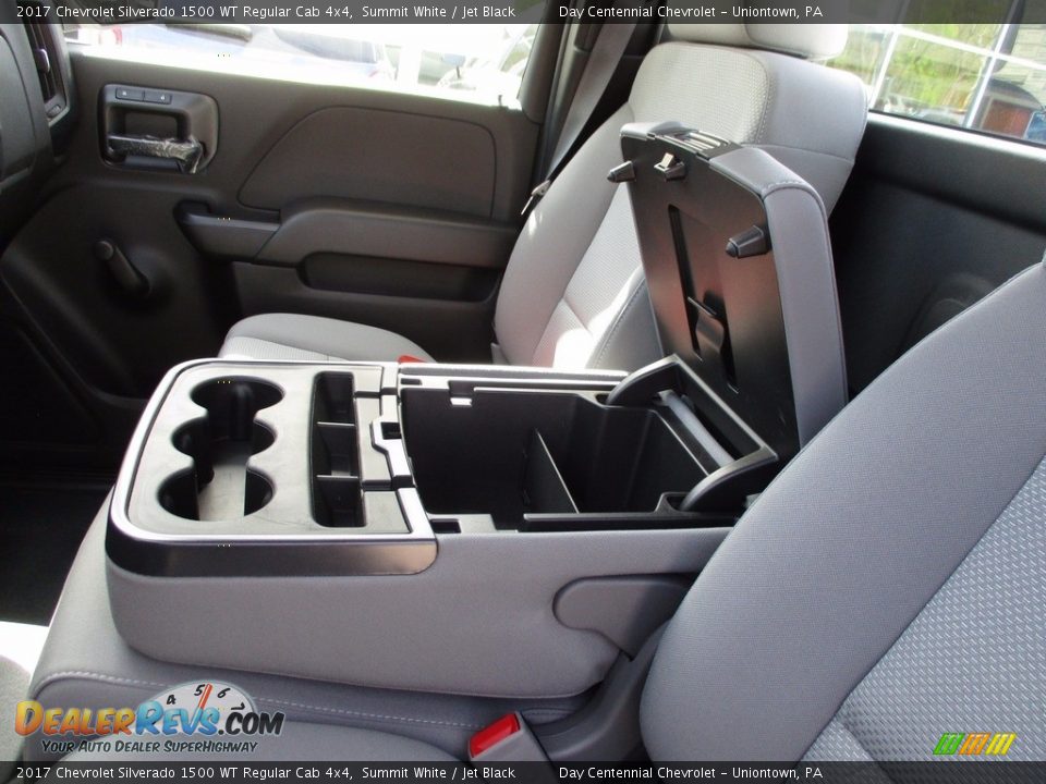 2017 Chevrolet Silverado 1500 WT Regular Cab 4x4 Summit White / Jet Black Photo #16