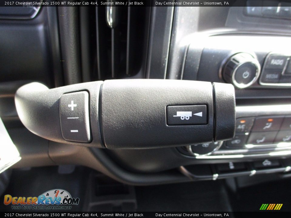 2017 Chevrolet Silverado 1500 WT Regular Cab 4x4 Summit White / Jet Black Photo #18